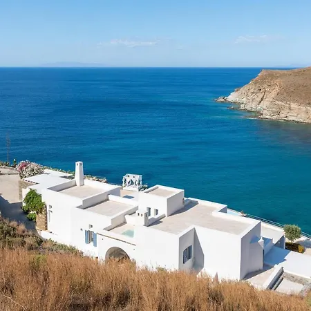 Blueros - Private 8-bedroom Estate With 100m Infinity Pool & Helipad, Syros Βίλα