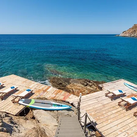 Blueros - Private 8-bedroom Estate With 100m Infinity Pool & Helipad, Syros Μέγας Γιαλός-Νίτες