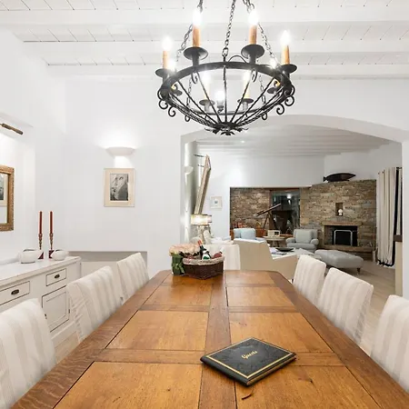 Blueros - Private 8-bedroom Estate With 100m Infinity Pool & Helipad, Syros Μέγας Γιαλός-Νίτες