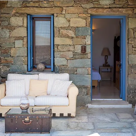 Blueros - Private 8-bedroom Estate With 100m Infinity Pool & Helipad, Syros Βίλα *