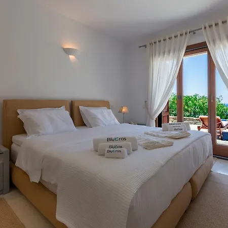Blueros - Private 8-bedroom Estate With 100m Infinity Pool & Helipad, Syros Μέγας Γιαλός-Νίτες