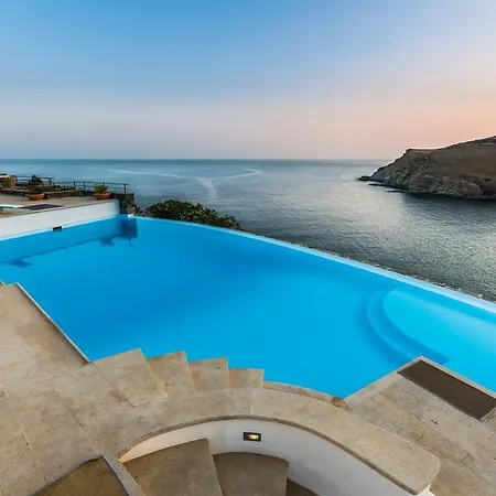 Blueros - Private 8-bedroom Estate With 100m Infinity Pool & Helipad, Syros Μέγας Γιαλός-Νίτες