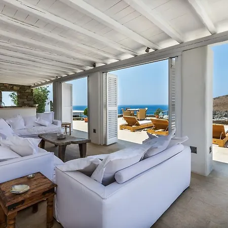 Blueros - Private 8-bedroom Estate With 100m Infinity Pool & Helipad, Syros