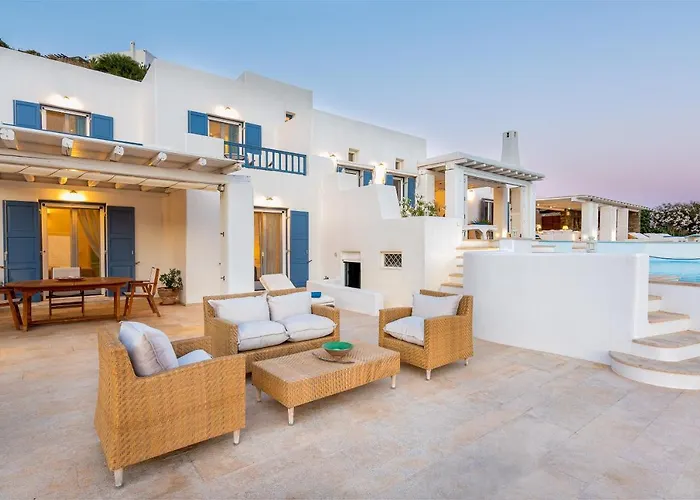 Blueros Luxury - Syros Private Pool Gem Villa Mégas Yialós-Nítes