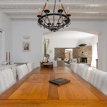 Blueros - Private 8-bedroom Estate With 100m Infinity Pool & Helipad, Syros * Mégas Yialós-Nítes