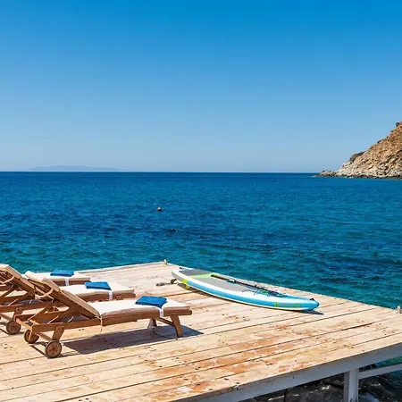 Blueros - Private 8-bedroom Estate With 100m Infinity Pool & Helipad, Syros Mégas Yialós-Nítes